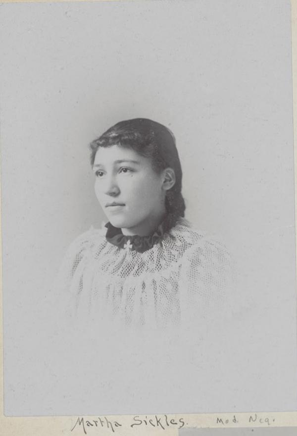 Martha Sickles, c.1895
