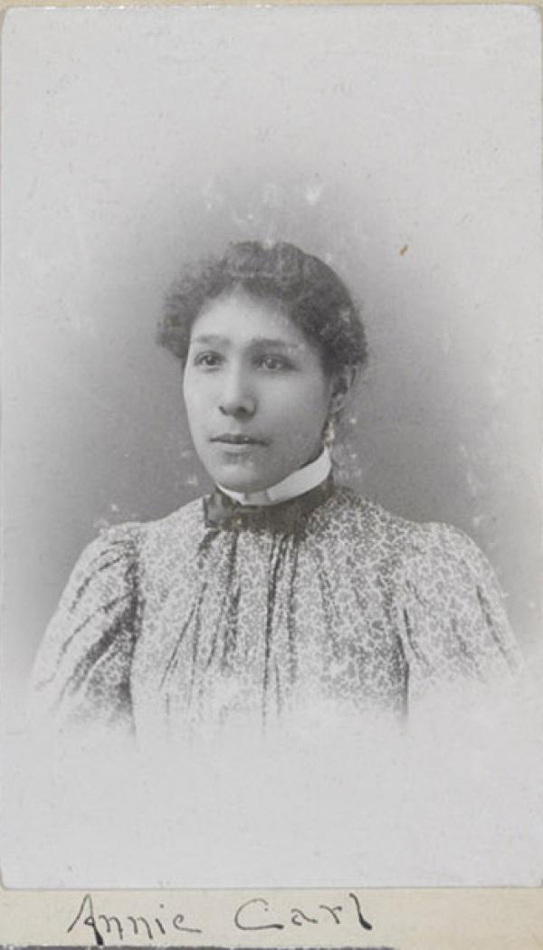 Annie Carl, c.1898