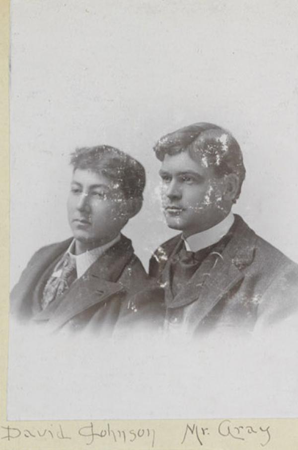David Johnson and Mr. Gray, c.1897