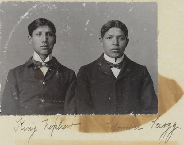King Nephew and Solomon Scrogg, c.1900
