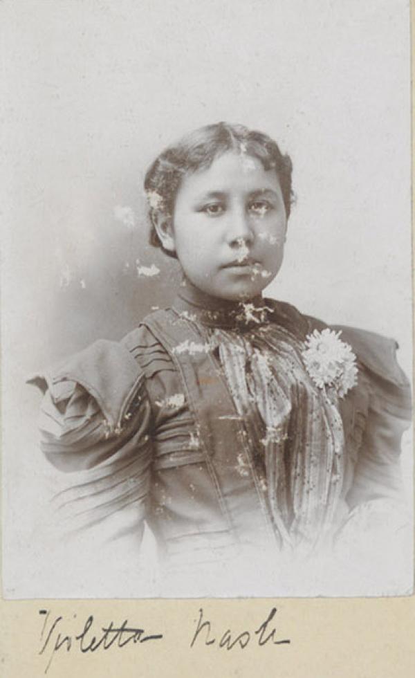 Violetta Nash, c.1898