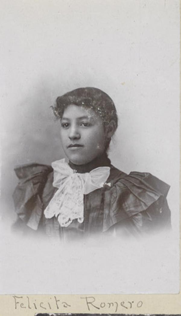 Felicita Romero, c.1900