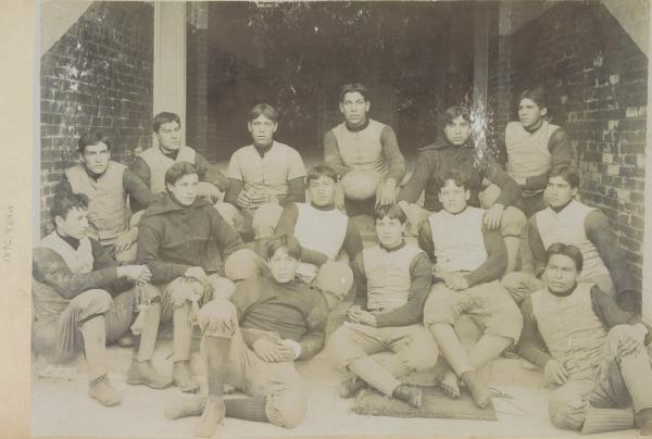 Football Team (smaller group), 1896