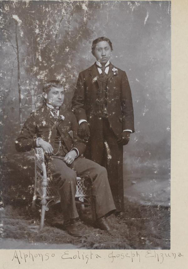 Alphonso Eolisto and Joseph Ezhuna, c.1888