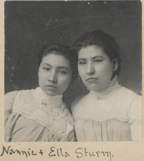 Nannie Sturm and Ella Sturm, c.1900