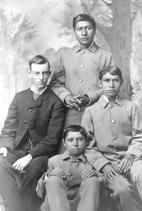 Mason Pratt, Charles Kihega, Samuel Townsend, and Benjamin Marshall [version 2], c.1882