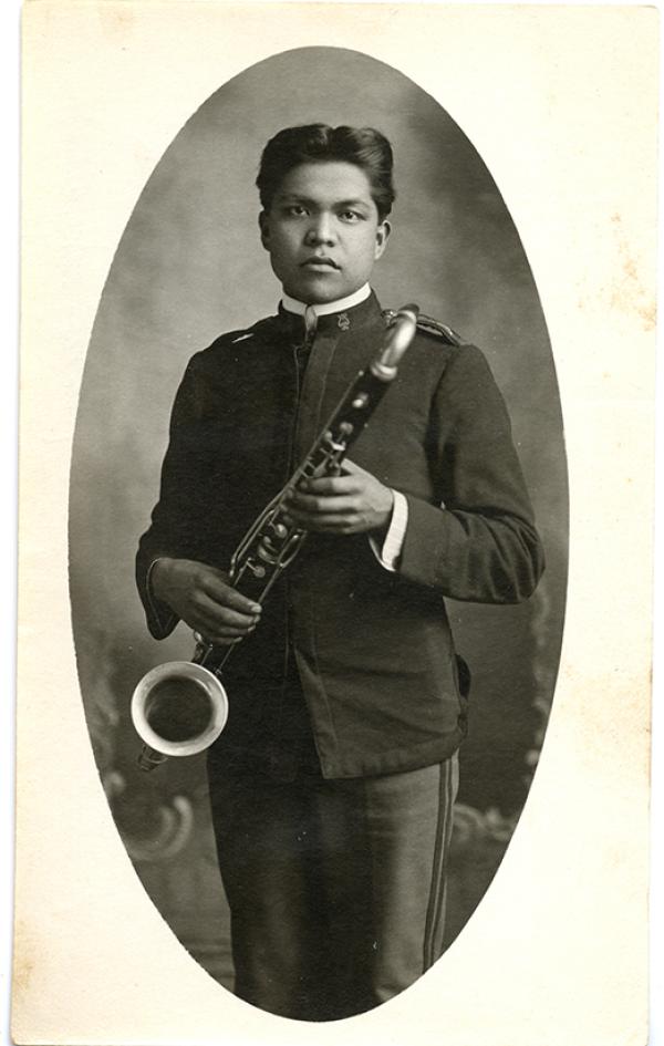 Alva Johnson Band Portrait, 1903