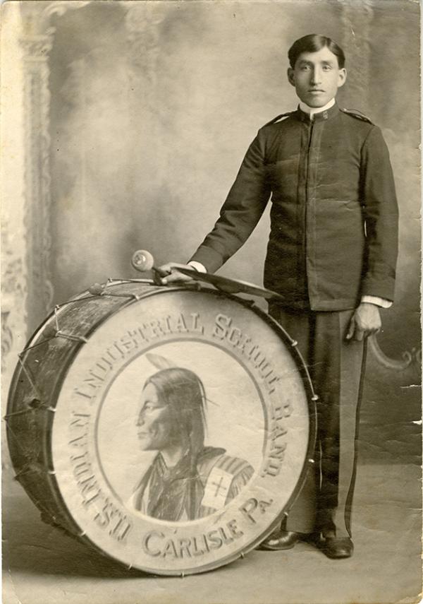 Daniel Eagle Band Portrait, 1903