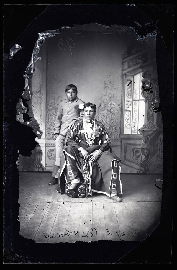 Joseph Cox and Friend, c.1884