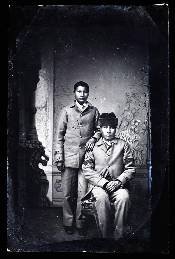 Two unidentified male students #1, c.1882
