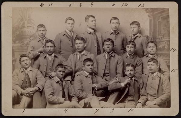 Carlisle Indian Printers, c.1888