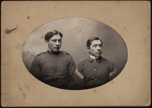 Frank Yarlot and George Pradt, c.1903