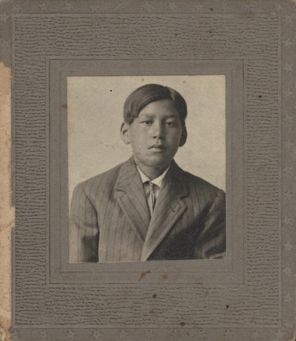 Unidentified male student #27, c. 1900