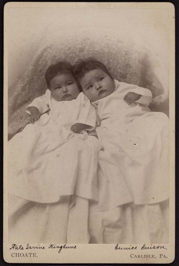 Katie Kinzhuna and Eunice Suisson (pose #1) [version 2], 1888