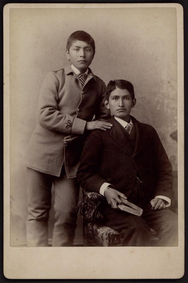 James H. Miller and Francis H. Ortiz [version 2], c.1885