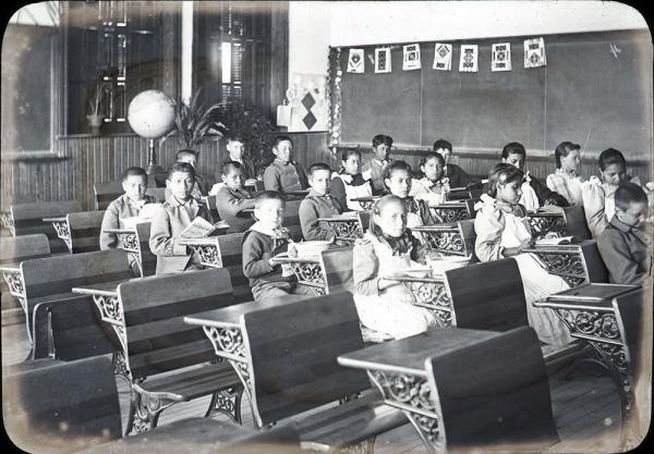Students in a Normal Schoolroom, c. 1900
