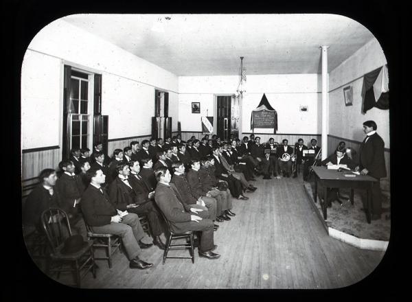Meeting of the Invincible Society [version 2], c. 1898