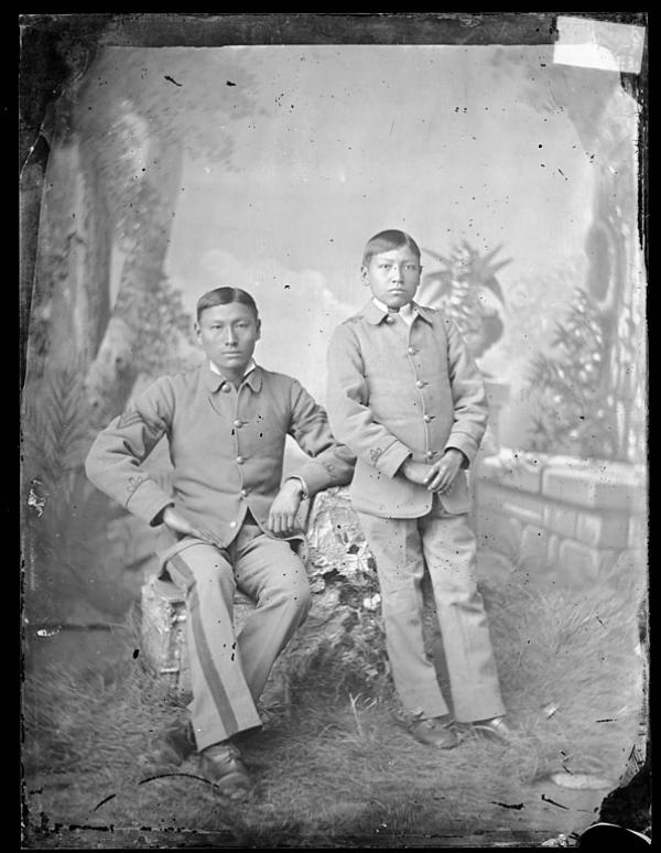 Davis and Oscar [version 1], c.1882