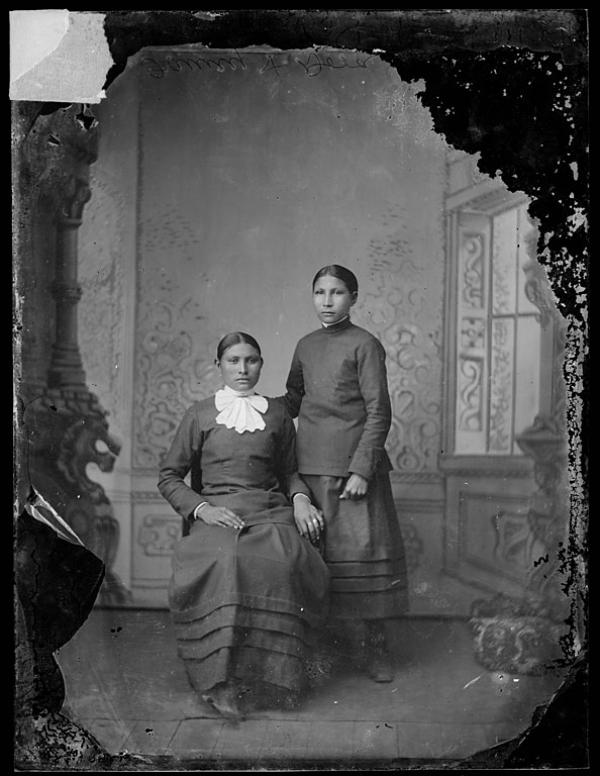 Fanny and Dora, c.1880