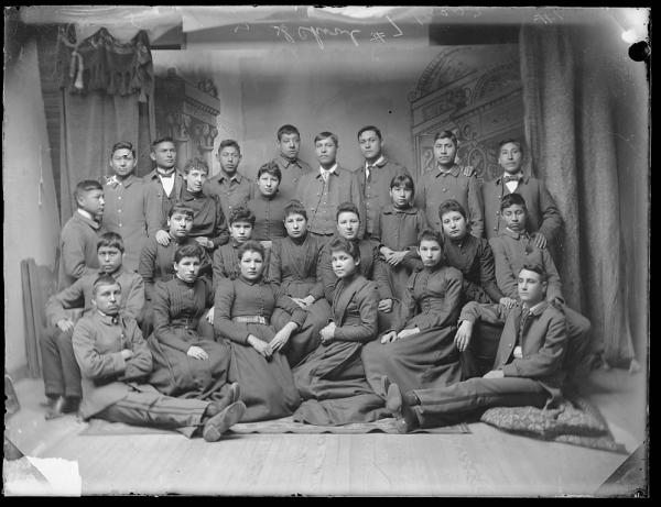 Twenty-four students (Miss McAdam's Class), c.1891