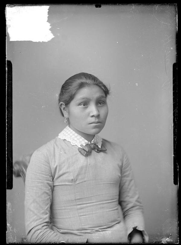 Hattie Long Wolf, c.1880