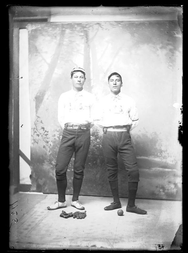 Two unidentified male students #19, c.1887