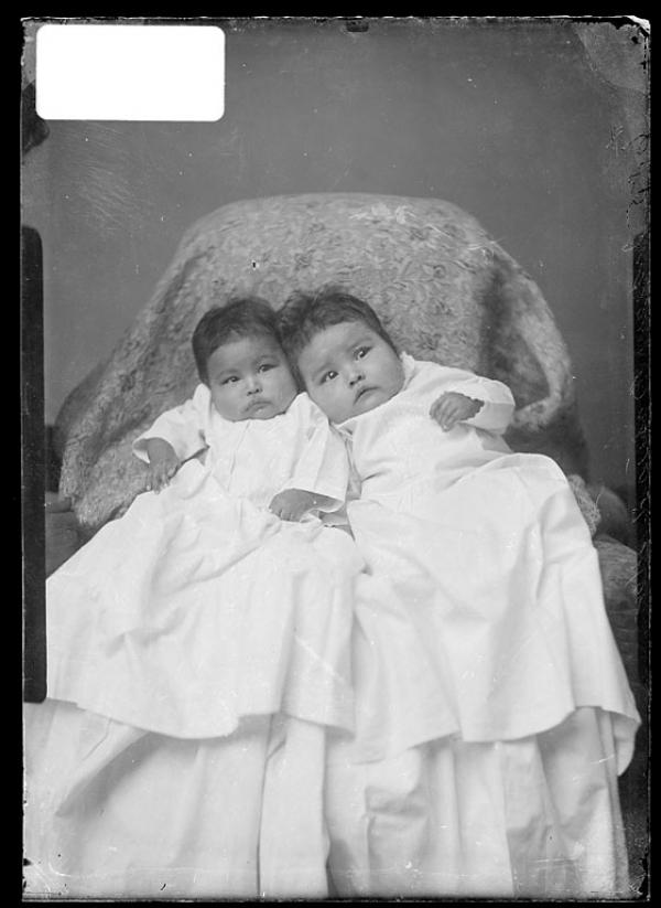 Katie Kinzhuna and Eunice Suisson (pose #1) [version 1], 1888