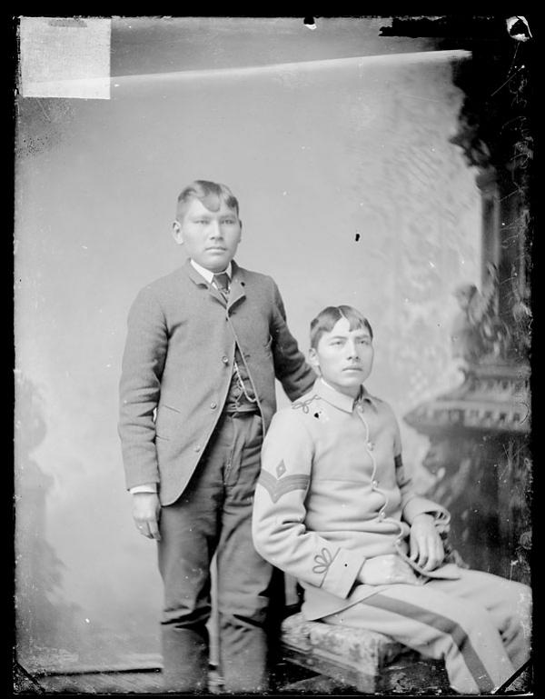 De Bett Cheynne Chief and Alexander Yellow Man, c.1884