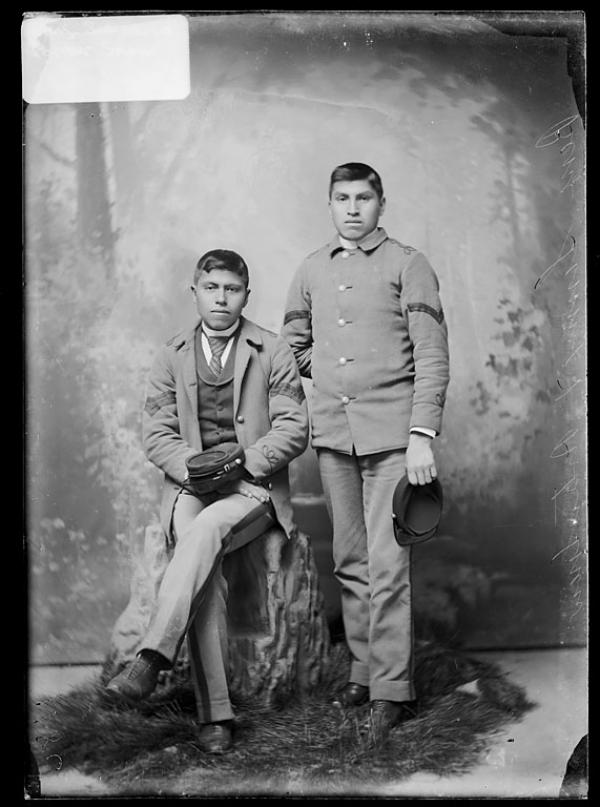 Benjamin Lawry and Peter Snow, c.1888
