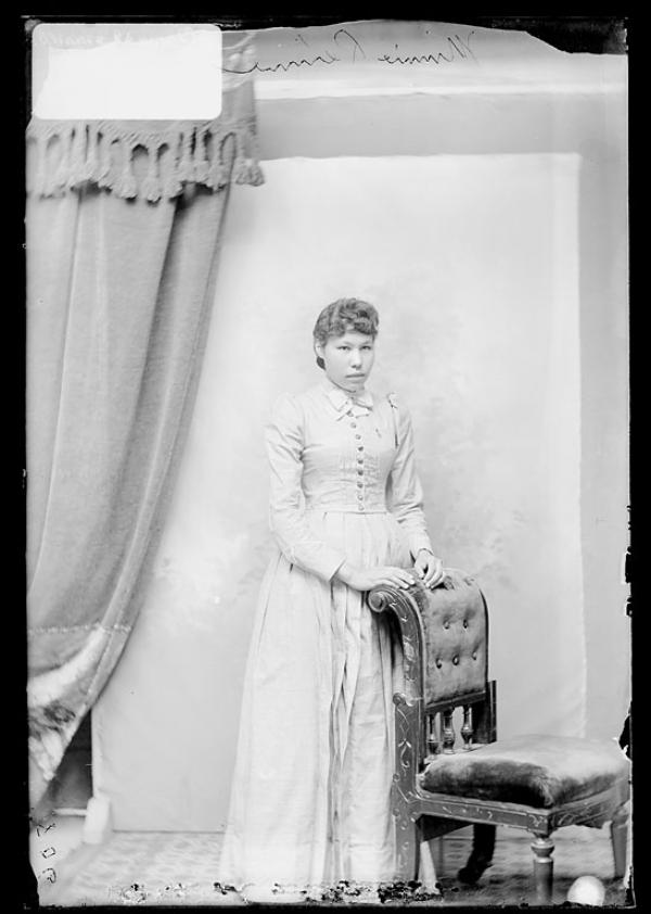 Minnie Perrine, c.1892