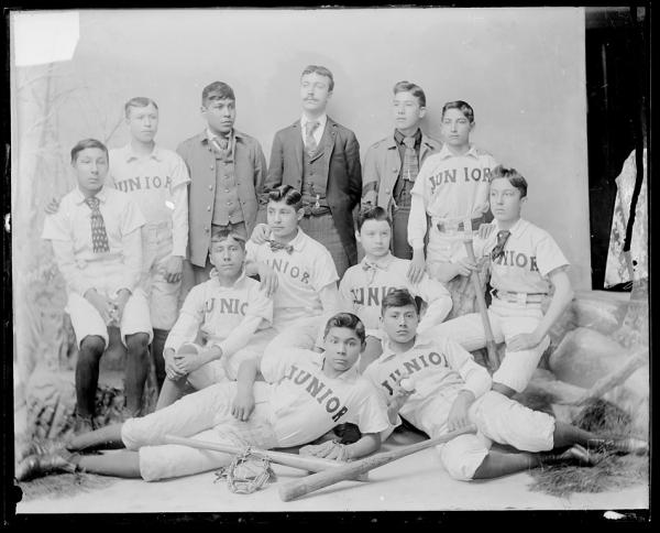 Juniors Baseball Team [version 1], 1892