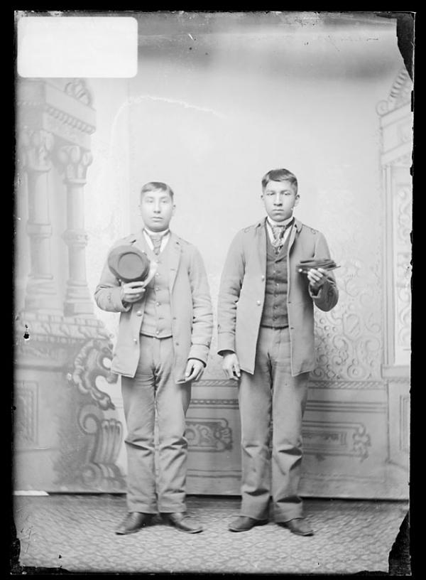 Daniel Jackson and Wallace Williams, c.1890