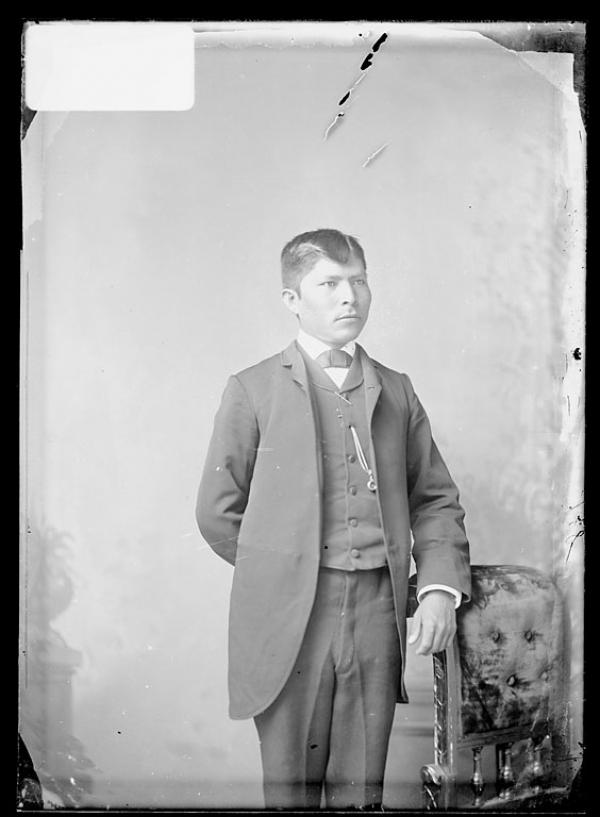 Unidentified male student #19, 1888
