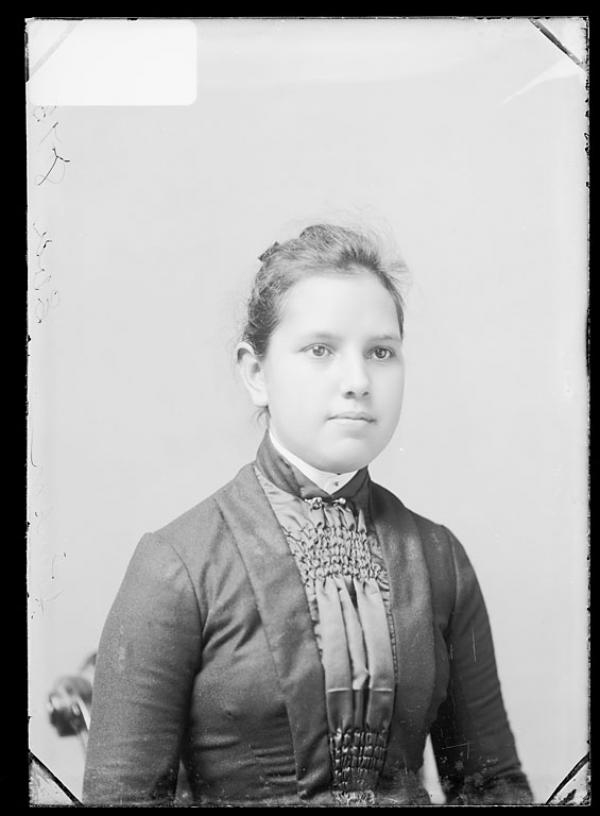 Eva Johnson, c.1888
