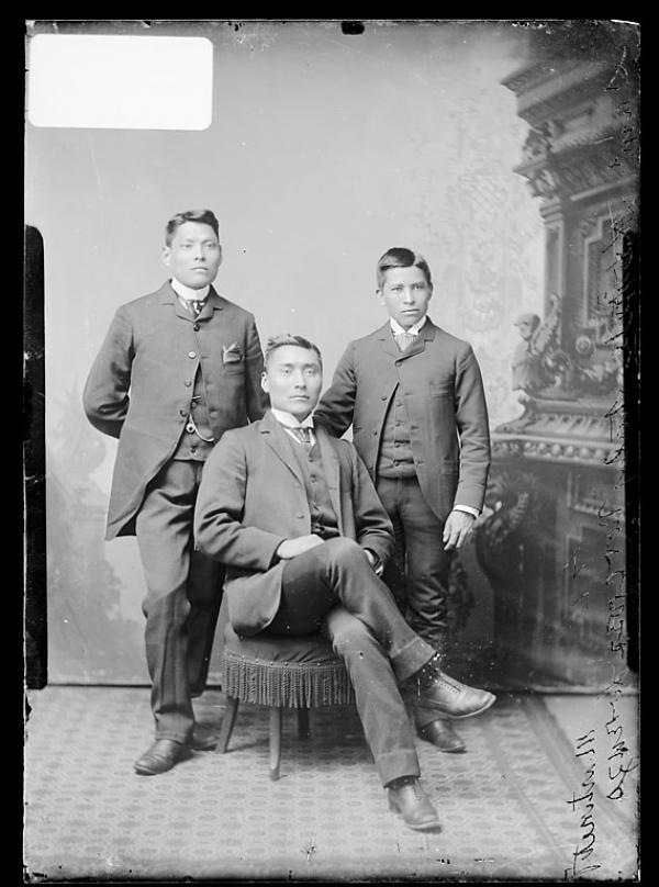 Stailey Norcross, Samuel Keryte, and Lorenzo Martinez, c.1884
