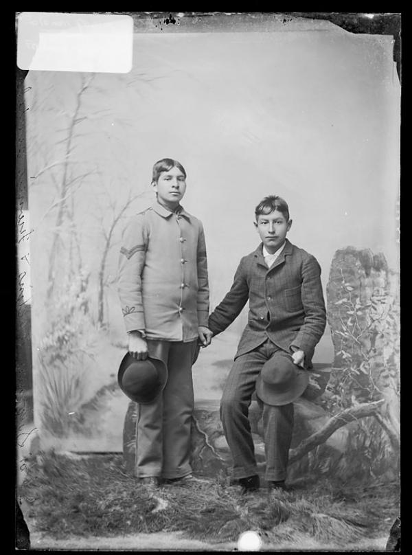 Solomon Collins and Francis Goulche, c.1892