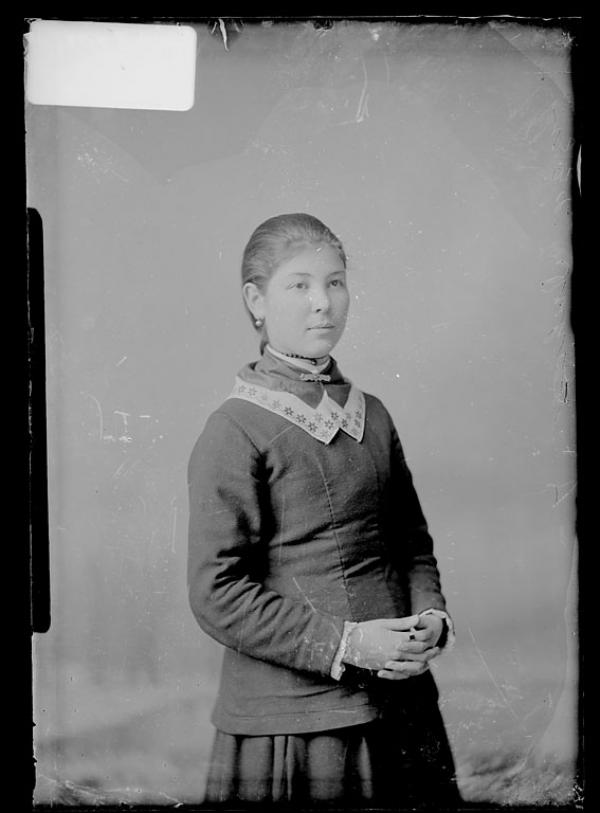 Lizzie Dubray, c.1886