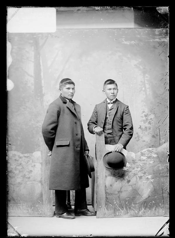 Laban Locojim and Stephen Smith, c.1890