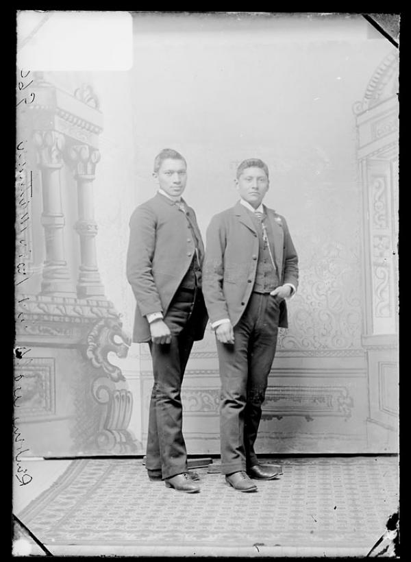 Reuben Wolf and Robert Matthews, c.1887