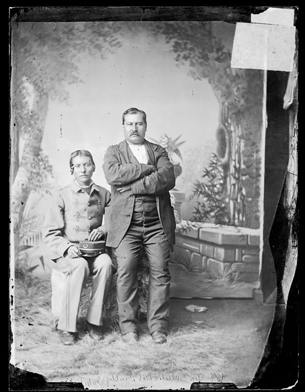 Thomas Carlisle and Bob Bent [version 1], c.1879