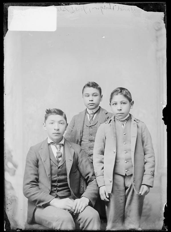 David Hodgson, Joe Stewart, and Thomas Stewart, c.1889