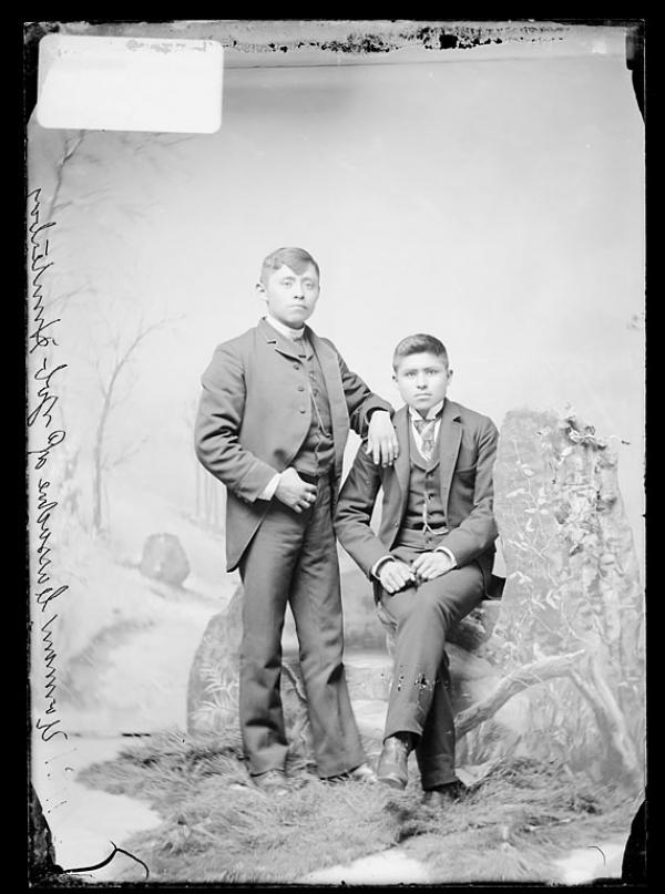 Job Hunterboy and Norman Casadore [version 1], c.1886