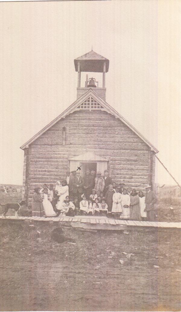Garfield Siterangok at Church, c.1910