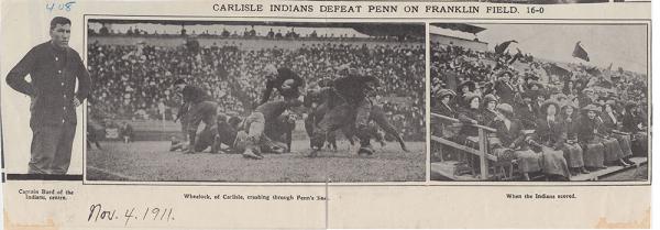 Carlisle Indians Defeat Penn on Franklin Field, 1911