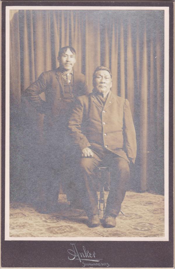 Joseph Payawesea Sr. and Jr., c.1900