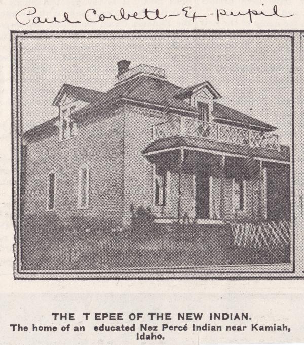 Tepee of the New Indian, 1910