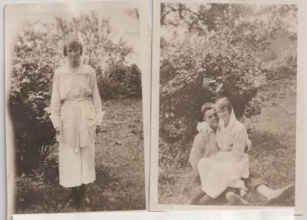 Harry Charles and Daisy Brader, c.1917