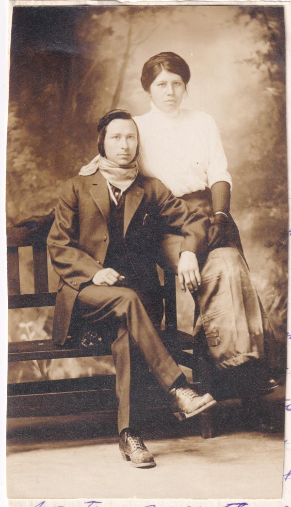 Nancy and John Samuel, c.1912