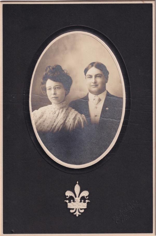 Louise and C. A. McNutt, c.1909