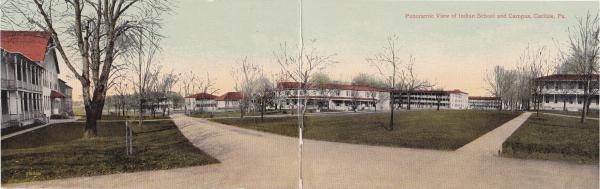 Panoramic View of the Carlisle Indian School, #1, c.1914